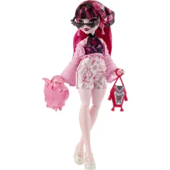 Monster High Skulltimate Secrets Draculaura dukke - Gore-geous Oasis - 19+ dele - 30 cm