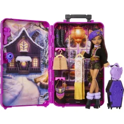 Monster High Skulltimate Secrets Clawdeen Wolf - Cabin Slay-Cation - 19+ dele - 30 cm