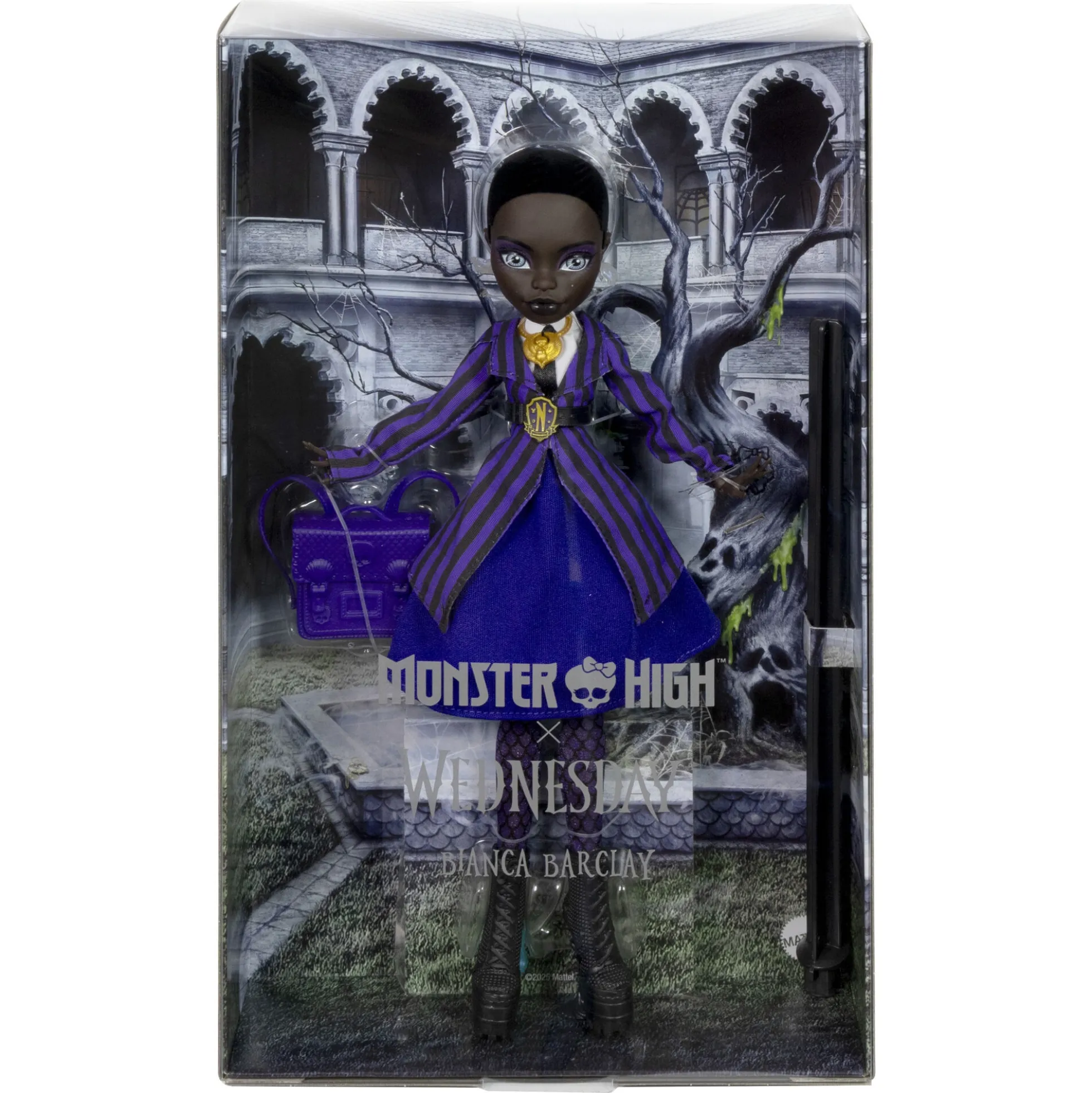 Monster High x Wednesday - Bianca Barclay samlerdukke - 30 cm
