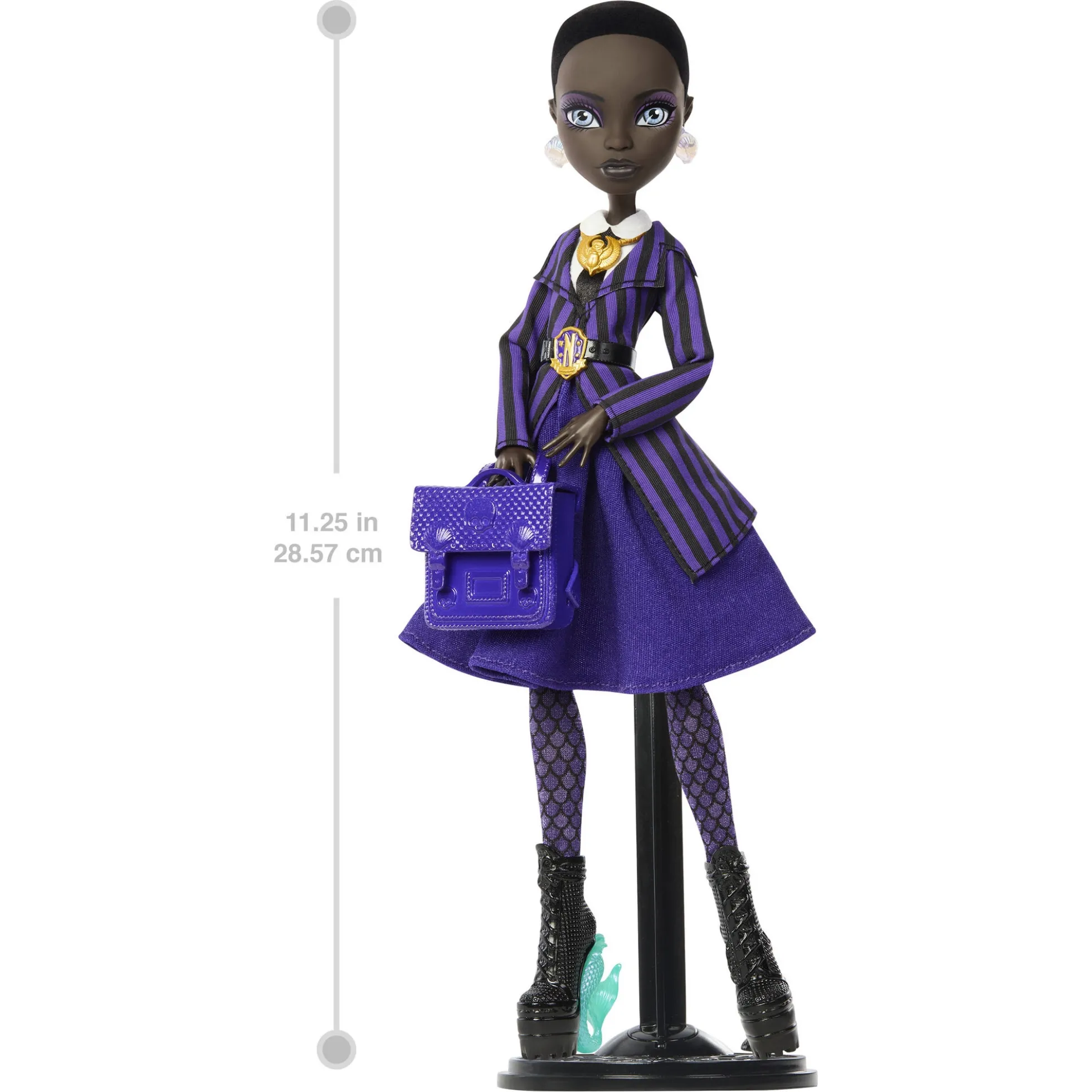 Monster High x Wednesday - Bianca Barclay samlerdukke - 30 cm