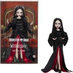 Monster High x Wednesday - Morticia Addams samlerdukke - 30 cm