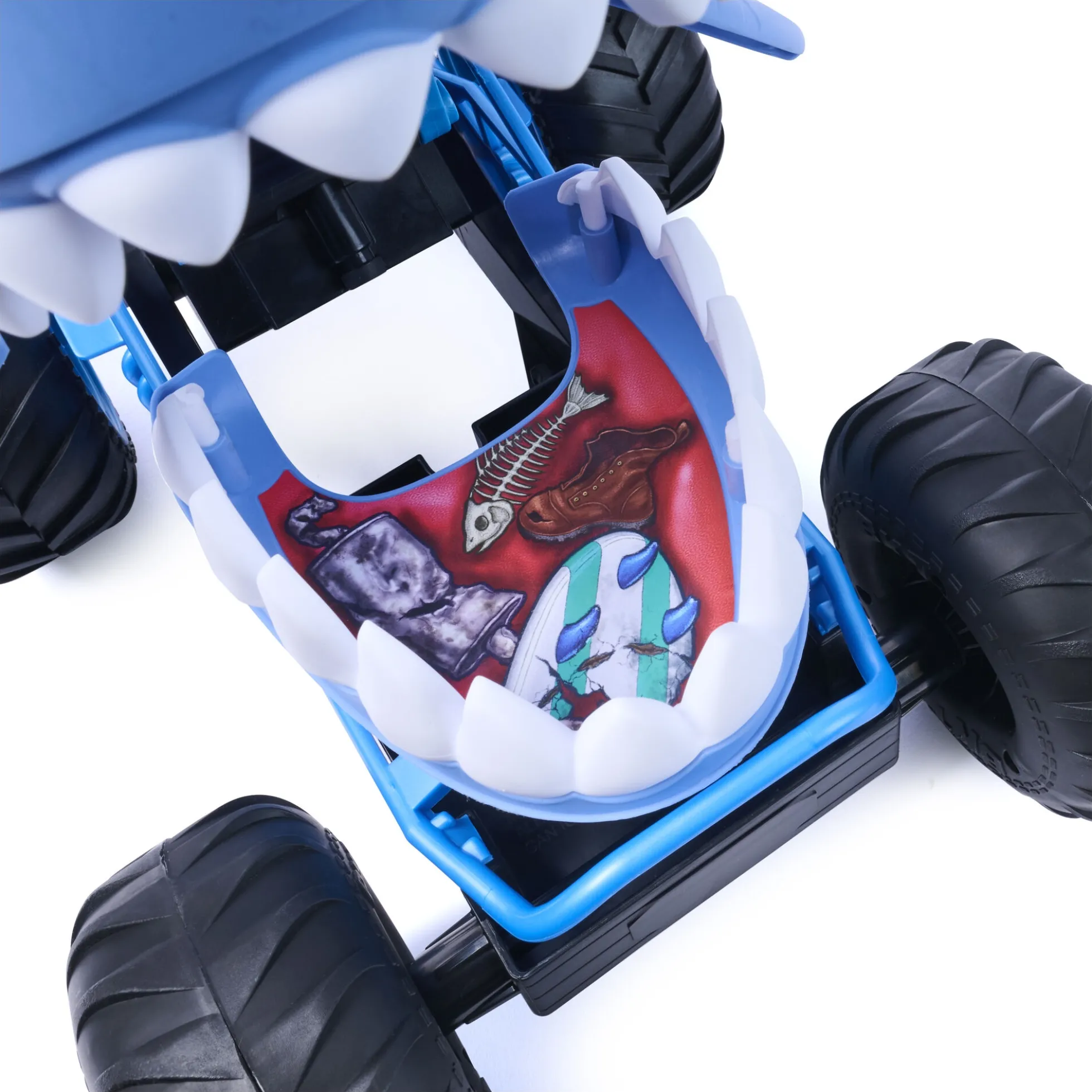 Monster Jam Chomping Megalodon fjernstyret mega monster truck - 1:15