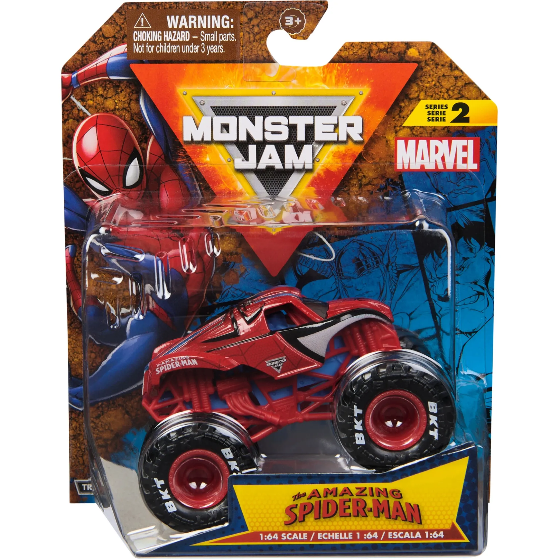 Monster Jam Marvel Spider-Man monstertruck - 1:64