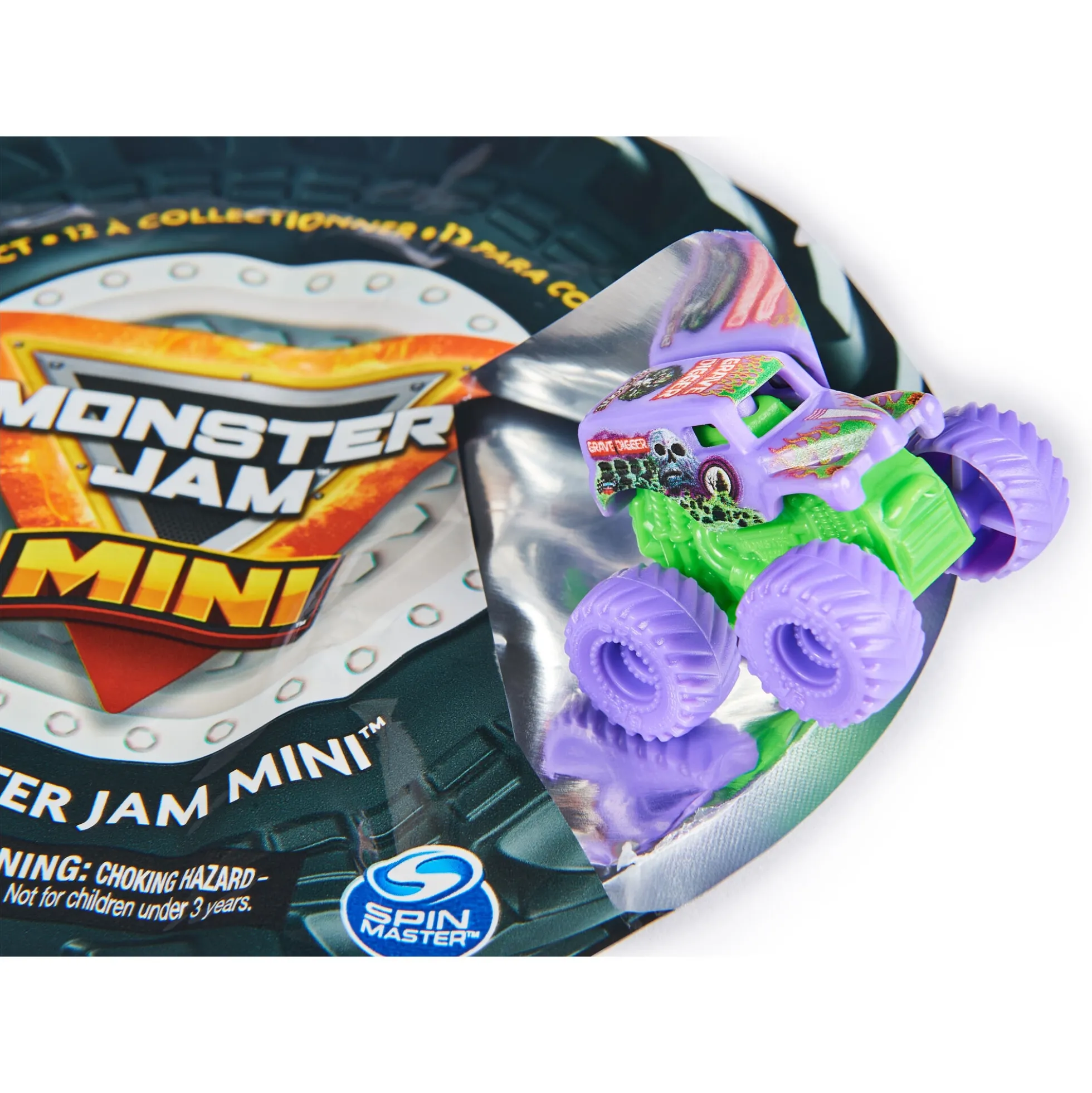 Monster Jam mini monstertruck assorteret - 1:87