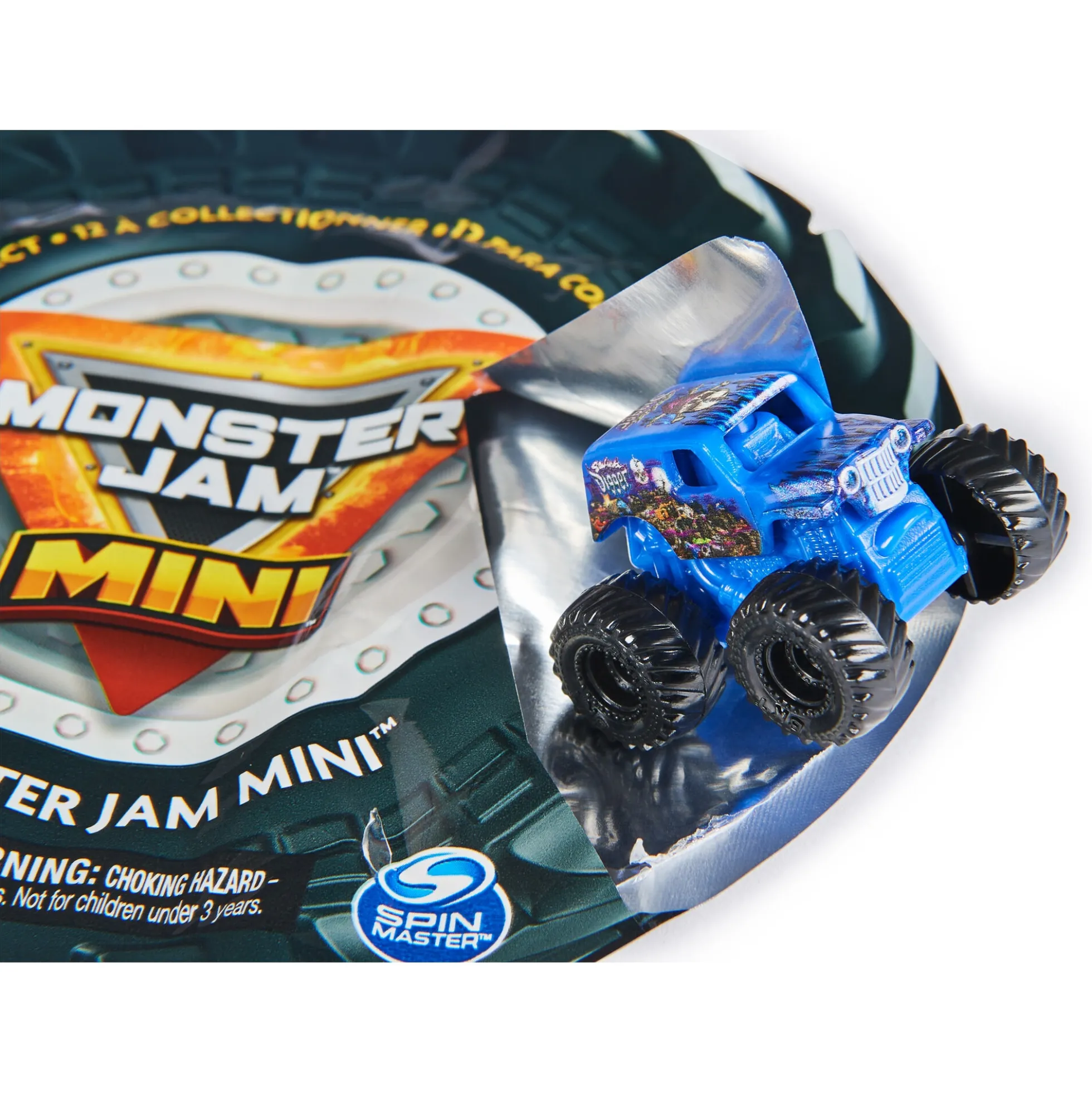 Monster Jam mini monstertruck assorteret - 1:87
