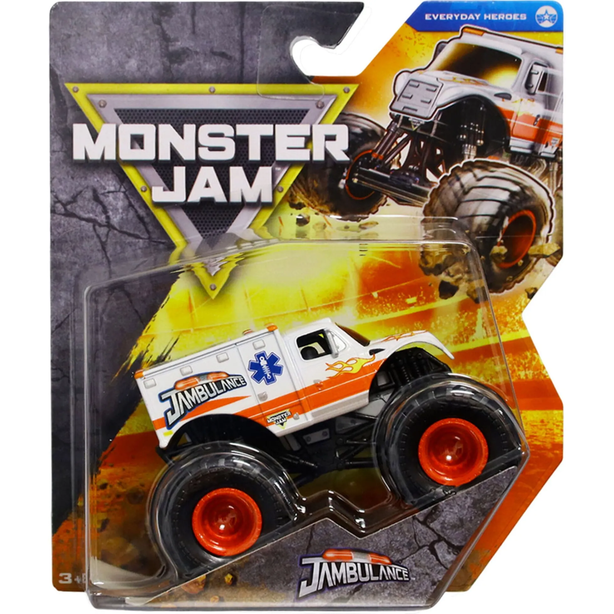 Monster Jam monstertruck - 1:64 - Assorteret