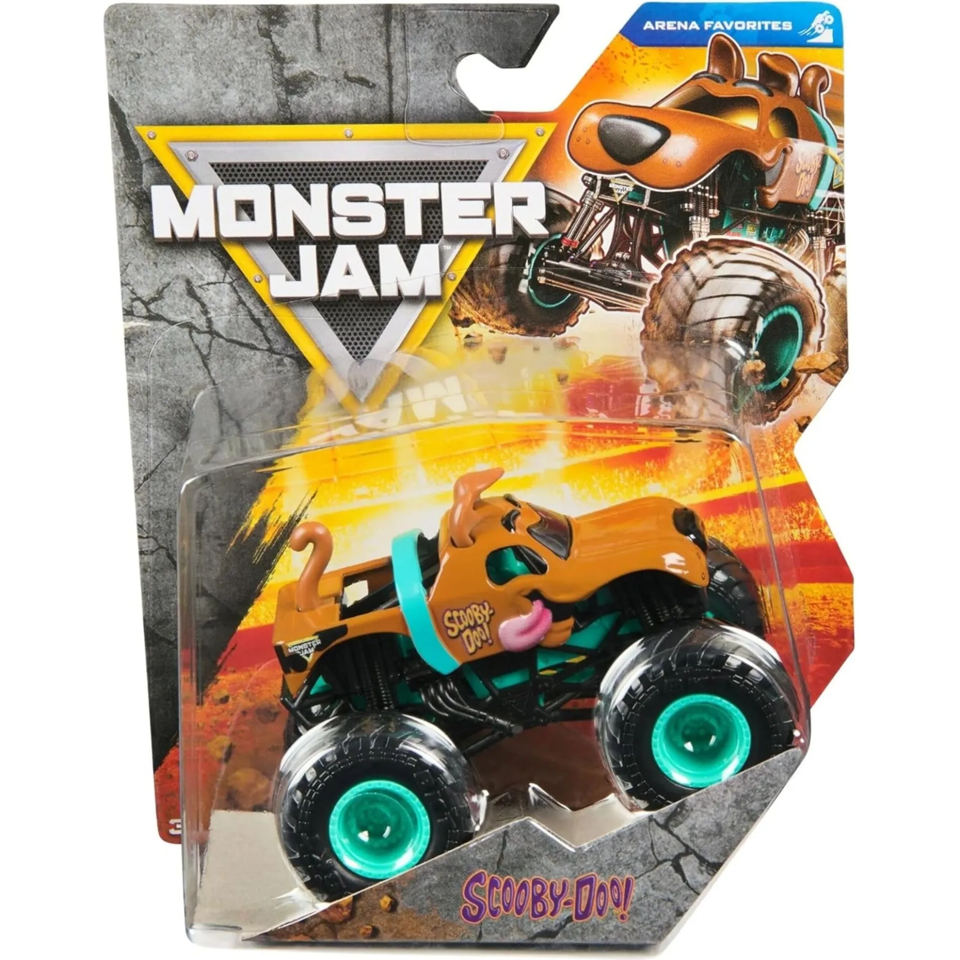 Monster Jam monstertruck - 1:64 - Assorteret