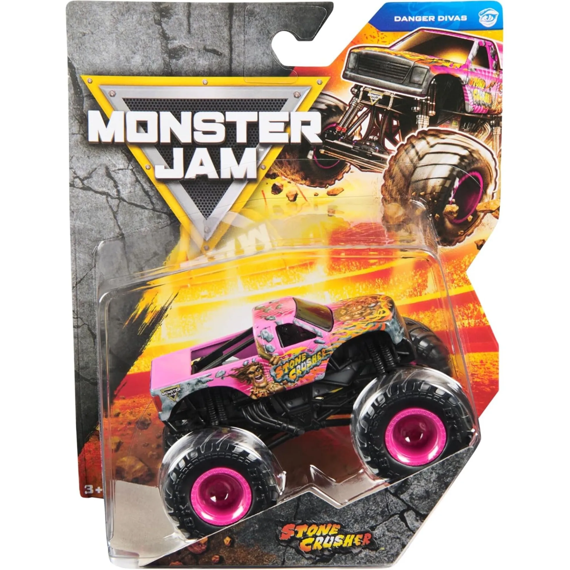 Monster Jam monstertruck - 1:64 - Assorteret