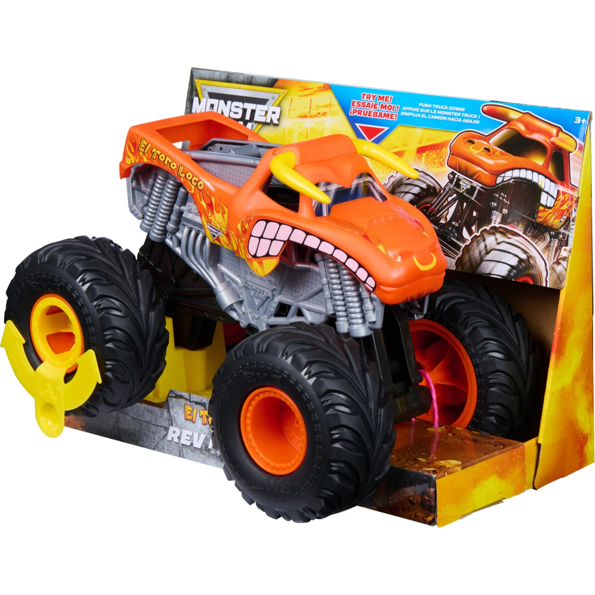 Monster Jam Rev 'N Roar El Toro Loco monster truck - 25 cm