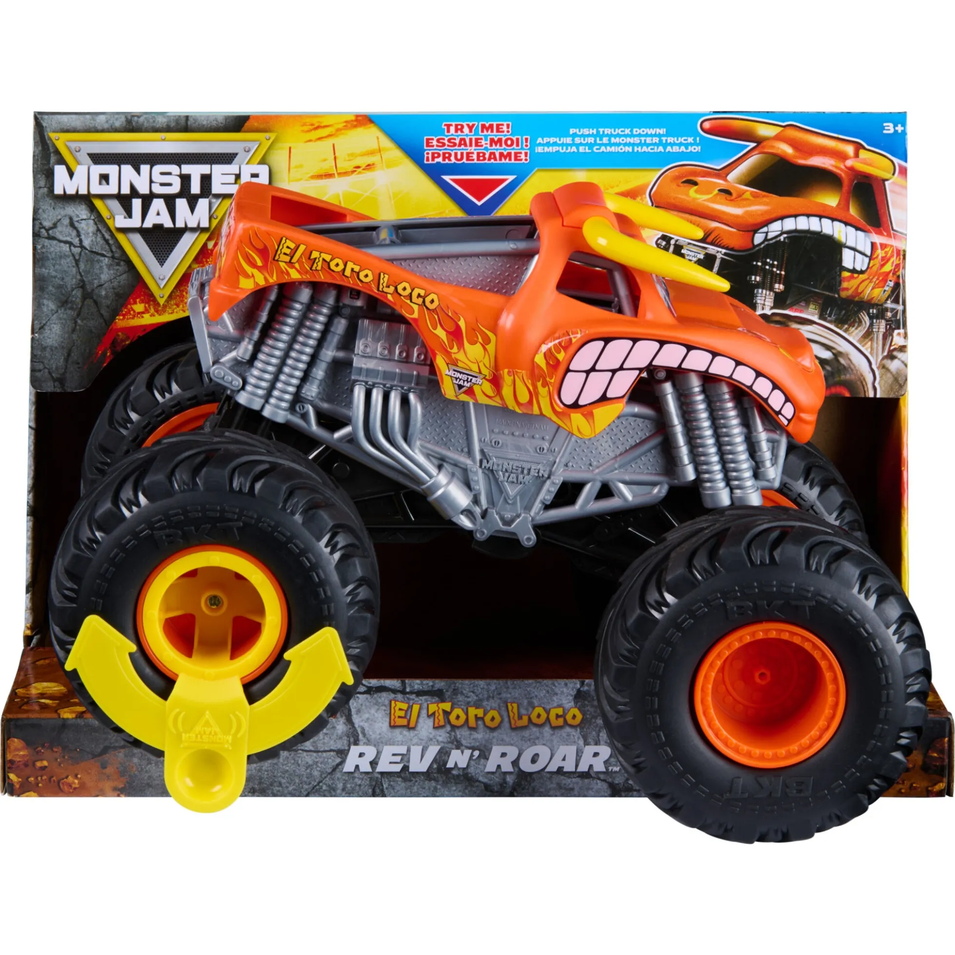 Monster Jam Rev 'N Roar El Toro Loco monster truck - 25 cm