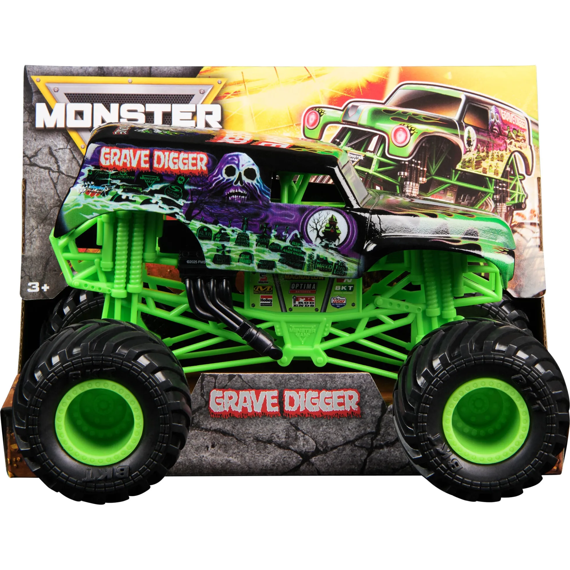Monster Jam samlertruck 1:24 – Grave Digger
