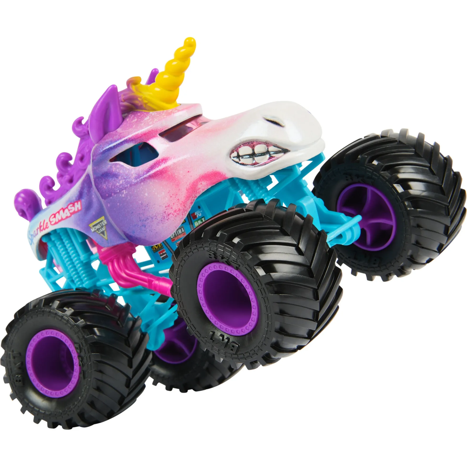 Monster Jam Sparkle Smash samler monster truck - 1:24