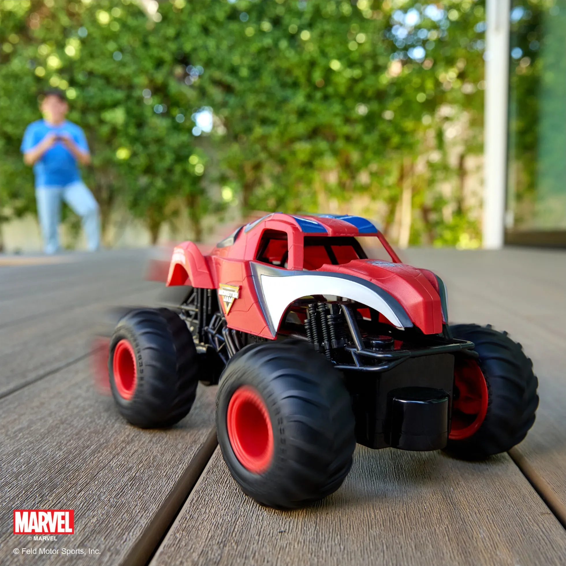 Monster Jam Spider-Man fjernstyret truck - 1:24