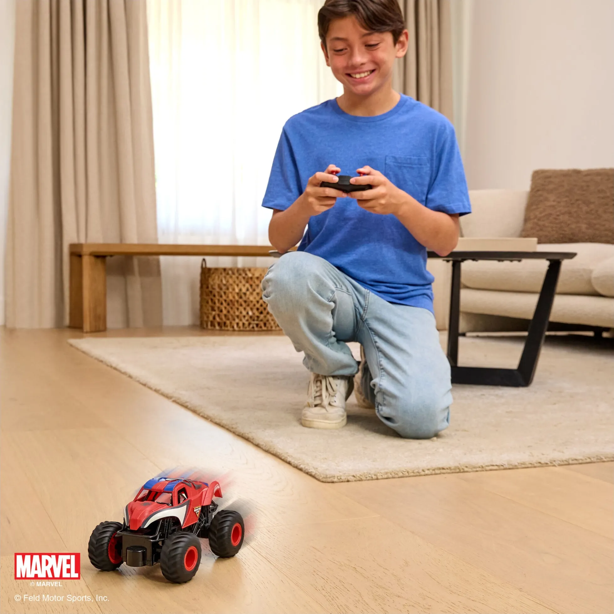 Monster Jam Spider-Man fjernstyret truck - 1:24
