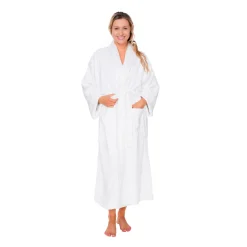 Morgenkåbe - bambus - Str. XL/XXL - Badekåbe - White - Excellent By Borg