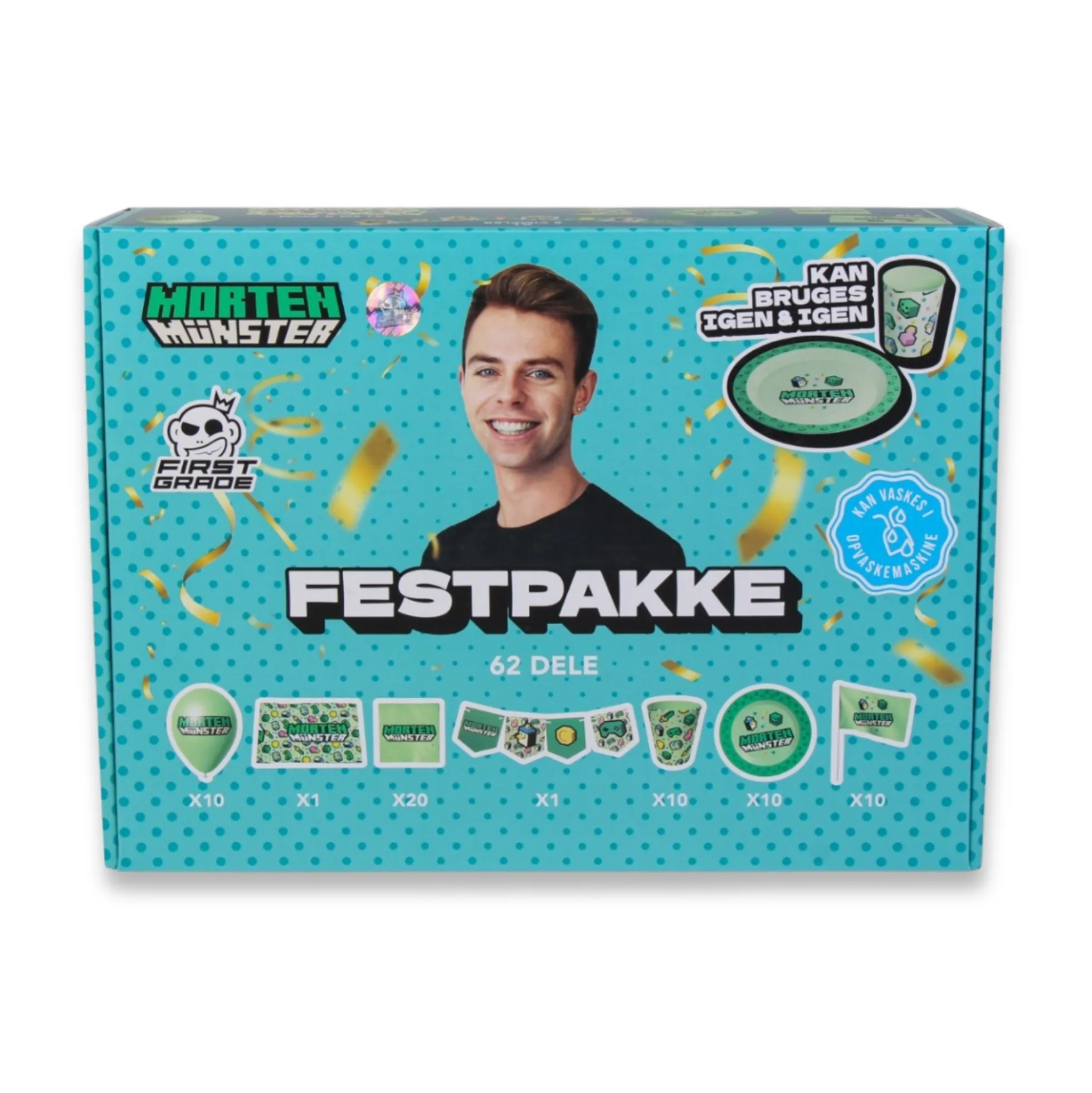 Morten Münster Festpakke - Festtilbehør til 10 personer