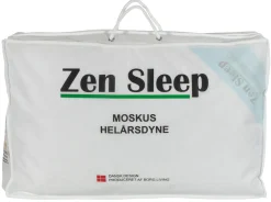 Moskusdundyne 100% dun - Helårsdyne - Allergivenlig - 150x210 cm - Zen Sleep dyne