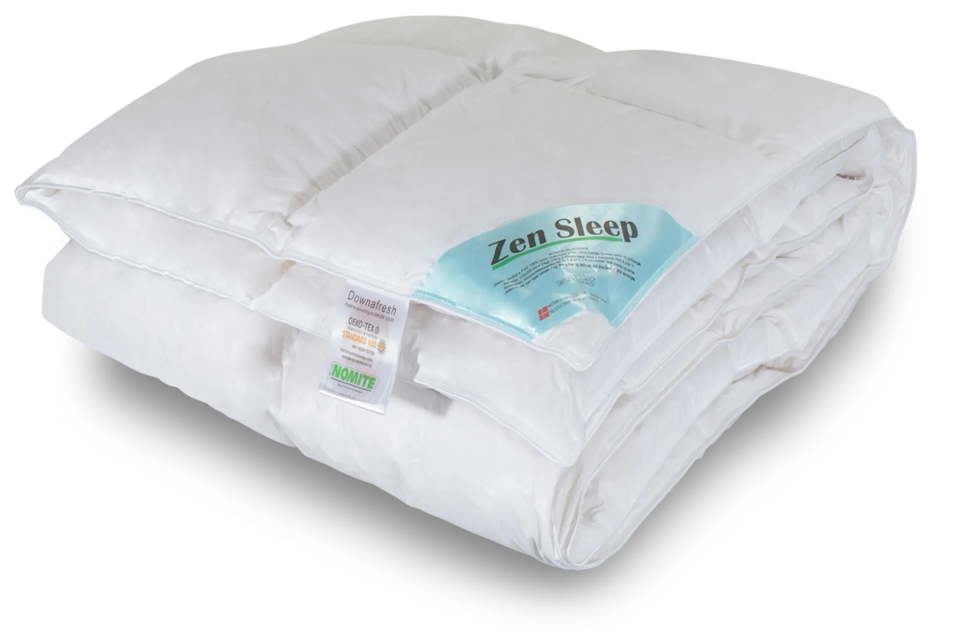 Moskusdundyne 100% dun - Helårsdyne - Allergivenlig - 150x210 cm - Zen Sleep dyne