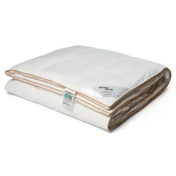 100% moskusdundyne - NOMITE helårsdyne (allergivenlig) - 140x220 cm - Ekstra fint bomuldssatin bolster - Borg Living Årsdynen 2026