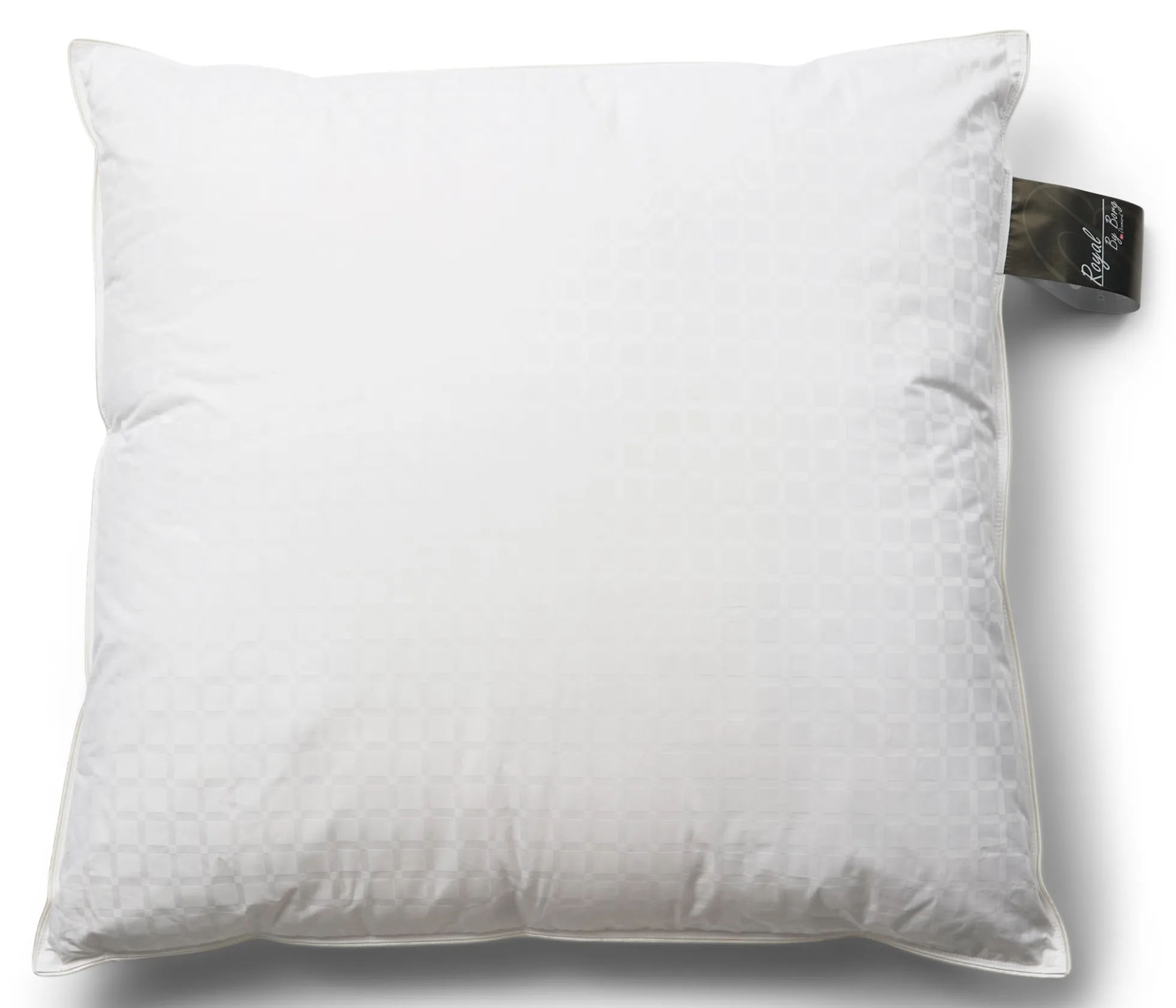 Moskusdun hovedpude - Høj pude - 60x63 cm - 3 kammer dunpude - Royal By Borg Daisy