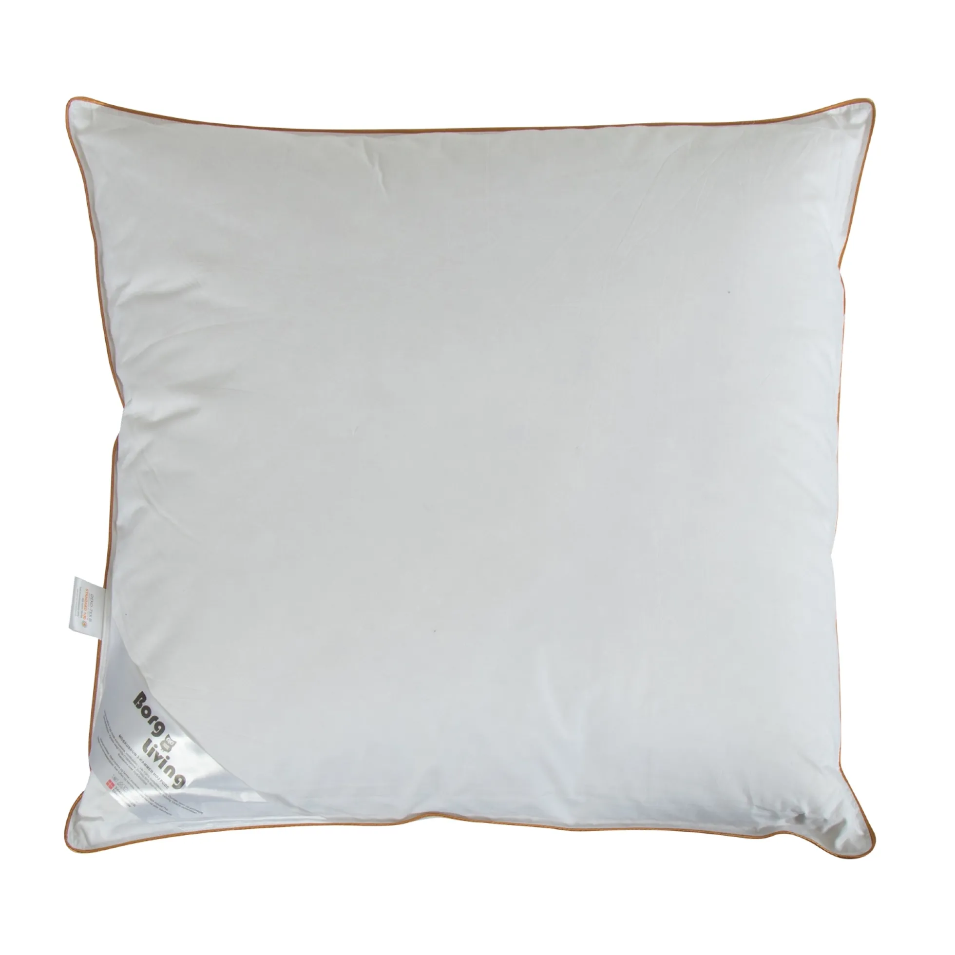 Moskusdun hovedpude - Høj - 50x60 cm - 3 kamre hovedpude - Borg Living