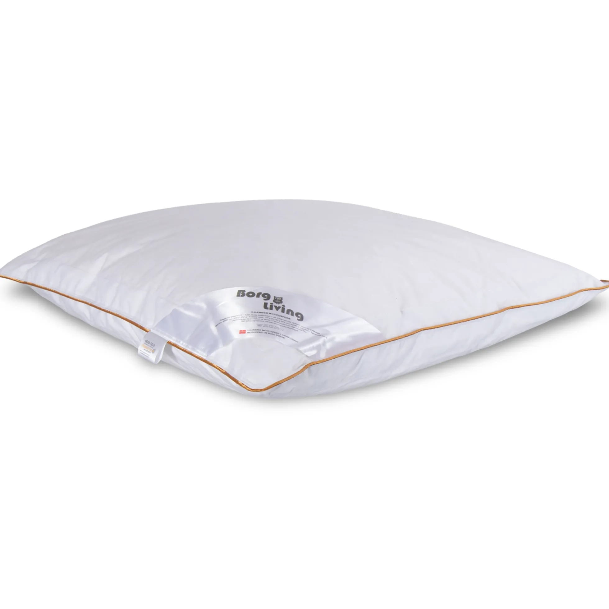 Moskusdun hovedpude - mellem - 60x63 cm - 3 kamre hovedpude - Borg Living - Dream