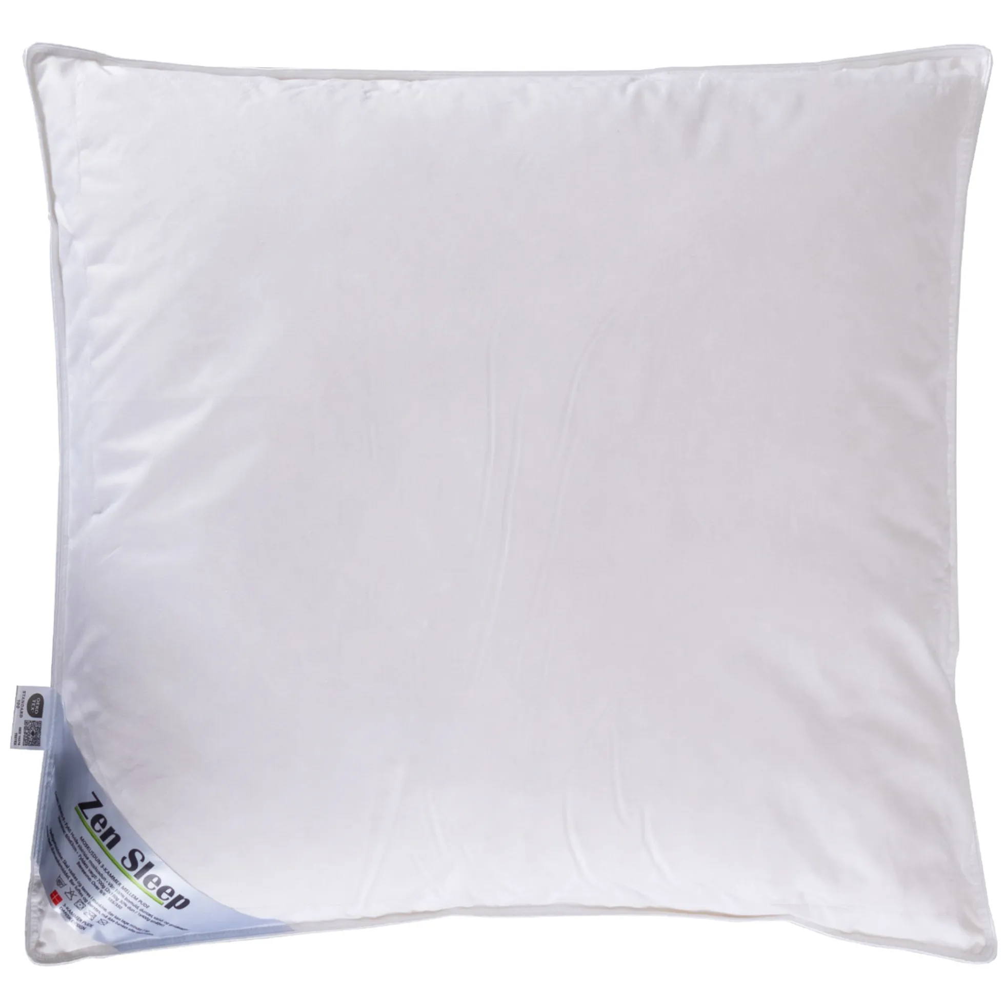 Moskus dunpude - Mellem 3 kammer hovedpude - 60x63 cm - Zen Sleep
