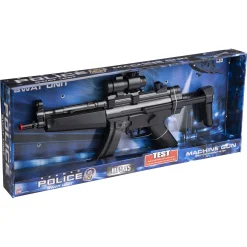 MP5 A5 elektronisk legetøjsmaskingevær med lys, lyd og rystefunktion - 50 cm