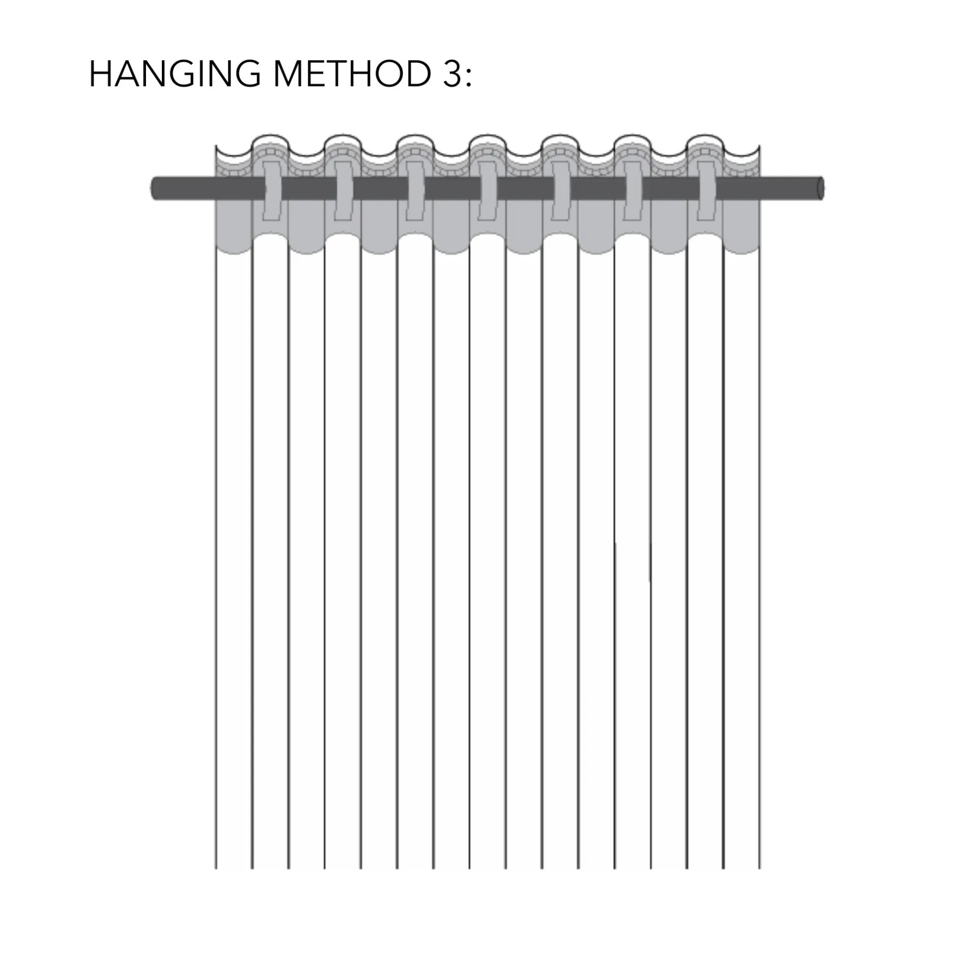 Mørklægningsgardin - 1 stk. færdigsyet gardin 140x175 cm - Sandfarvet - Nordstrand Home blackout gardinlængder med rynkebånd