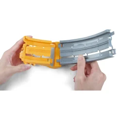 MultiTrack Construction fleksibel racerbane med kran og loop - 204 dele