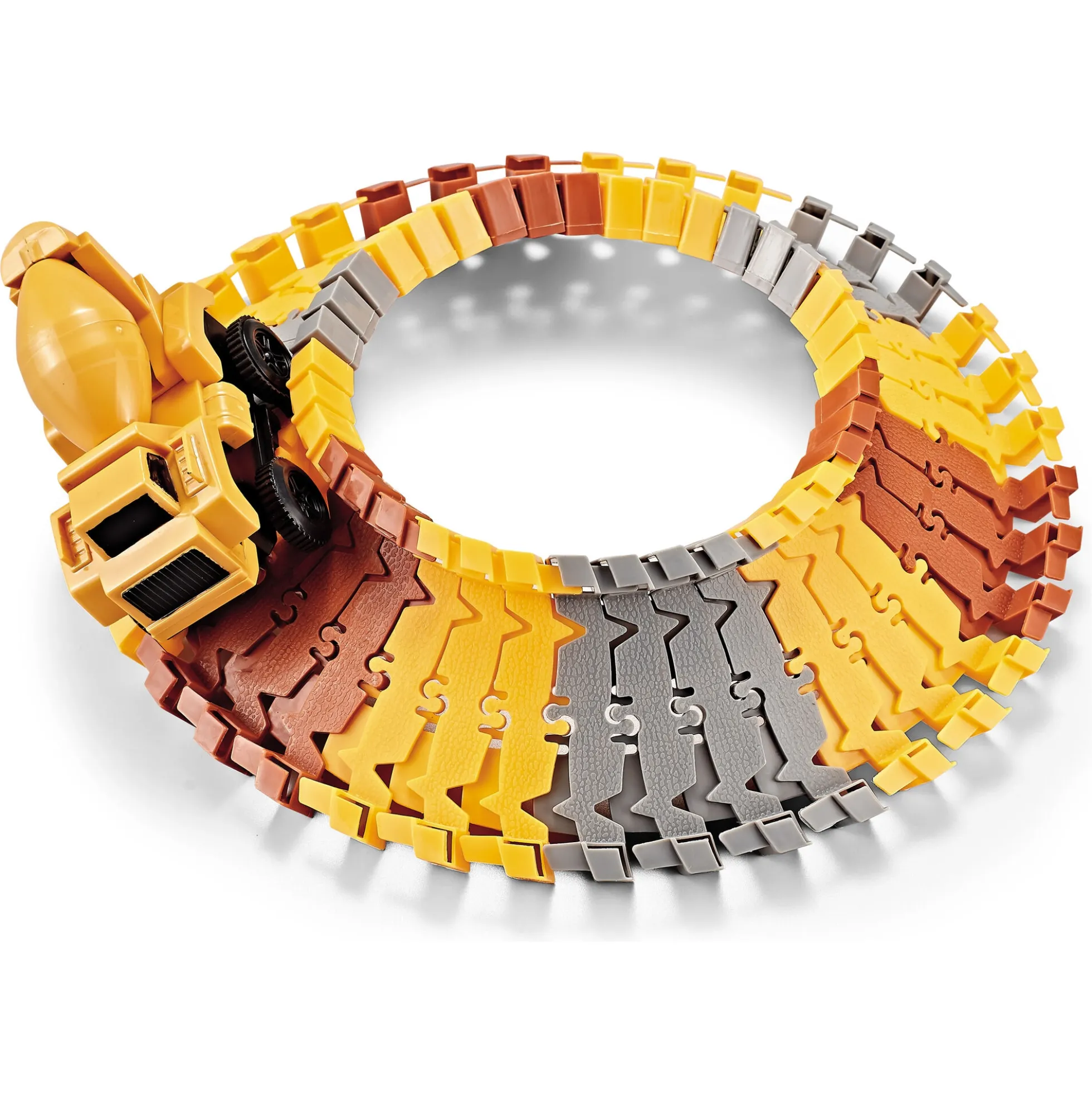 MultiTrack Construction fleksibel racerbane med kran og loop - 204 dele
