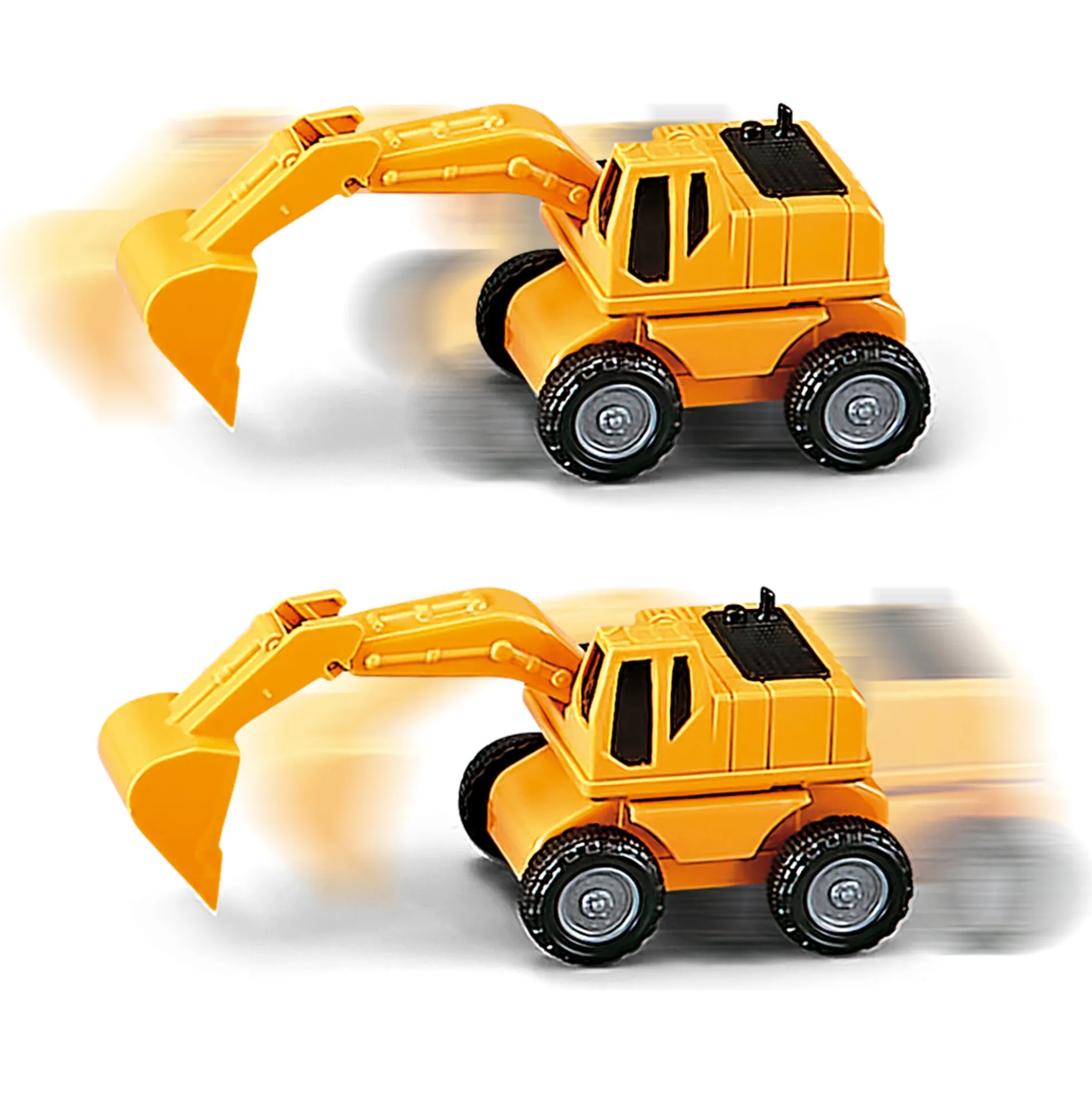 MultiTrack Construction fleksibel racerbane med kran og loop - 204 dele