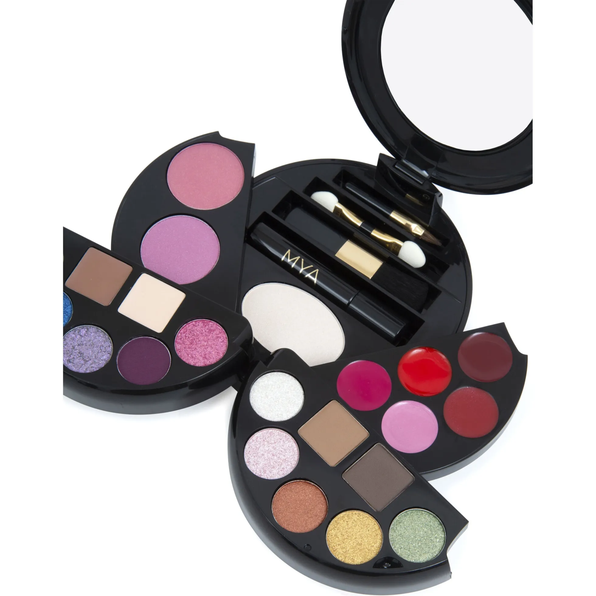 MYA makeuppalette med 23 farver