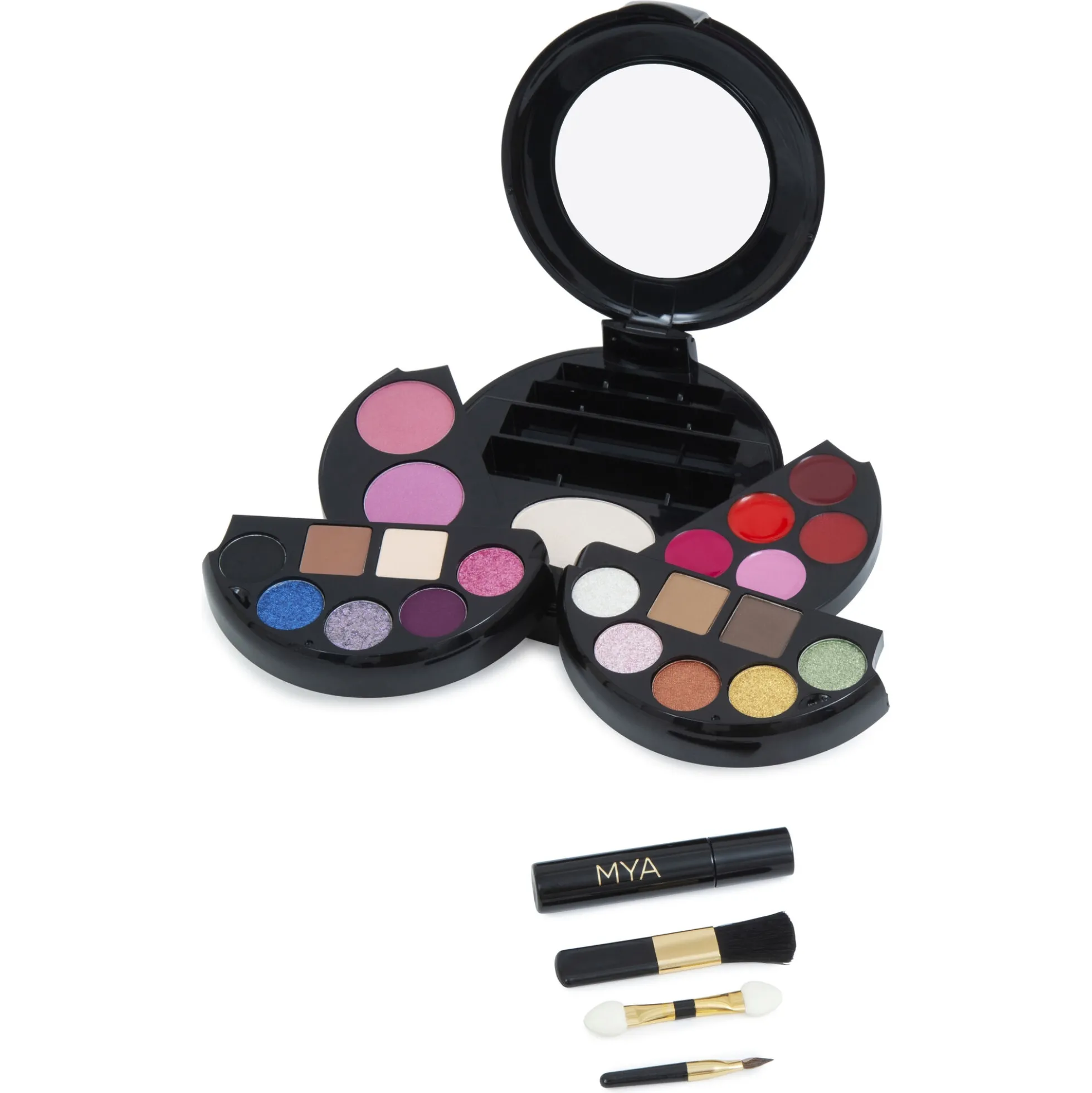 MYA makeuppalette med 23 farver