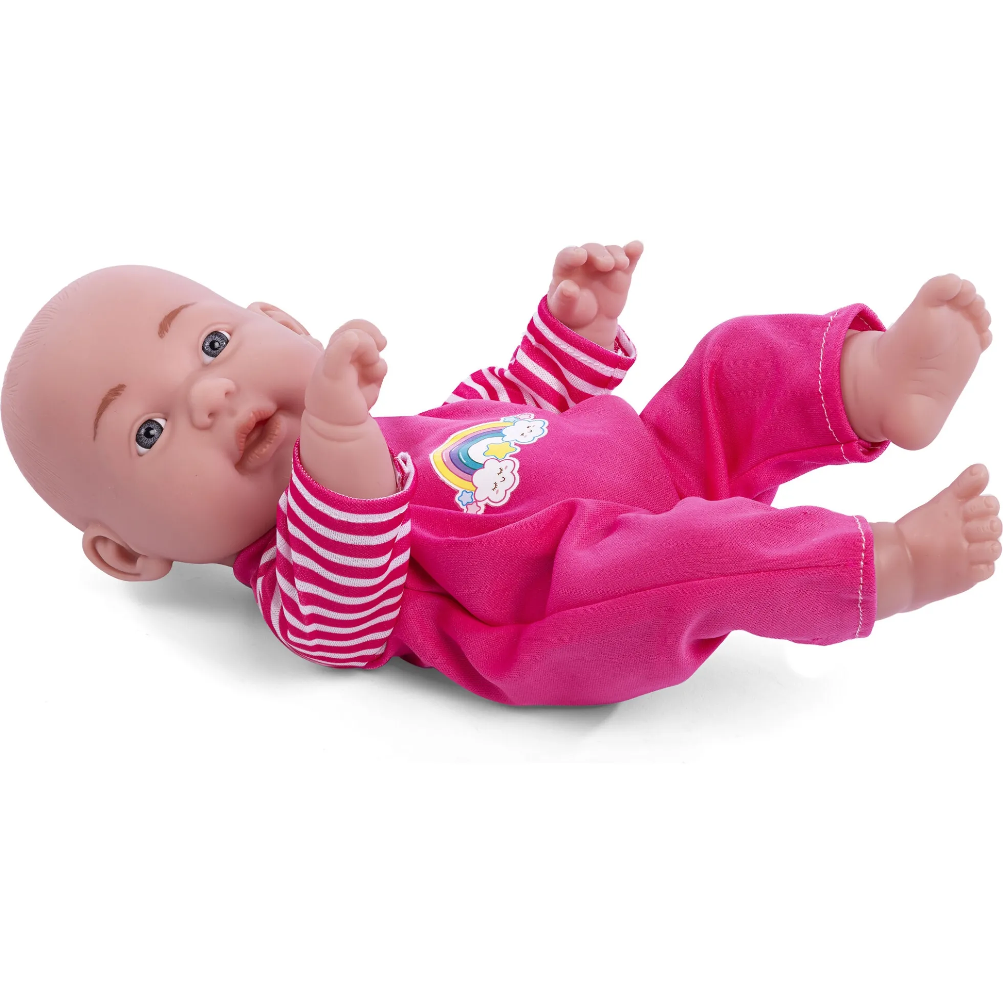 My Baby Love dukketøj med lyserøde outfits til 28-31 cm dukker - 3 sæt