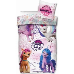 My Little Pony sengetøj - 100% bomuld - Børnesengetøj 140x200 cm