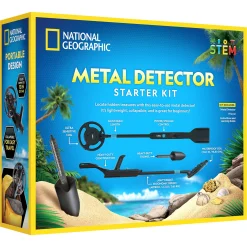 National Geographic metal detector startsæt 85-102 cm - Børneskattejagt