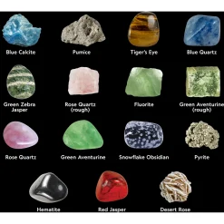 National Geographic sten- og mineralsæt - 15 dele