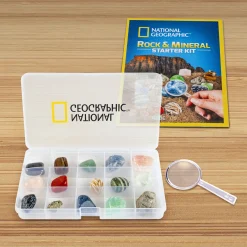 National Geographic sten- og mineralsæt - 15 dele