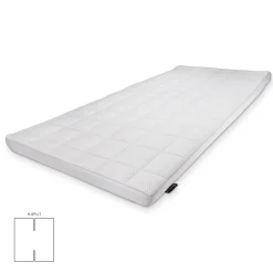 Naturlatex H-split topmadras - 180x200 cm - 7 cm høj - 100% Talalay naturlatex - Nature By Borg