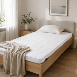 Naturlatex topmadras - 120x200 cm - 7 cm høj - 100% Talalay naturlatex - Nature By Borg