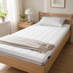 Naturlatex topmadras - 90x200 cm - 5 cm høj - 100% Talalay naturlatex - Nature By Borg
