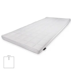 Naturlatex U-split topmadras - 180x200 cm - 7 cm høj - 100% Talalay naturlatex - Nature By Borg