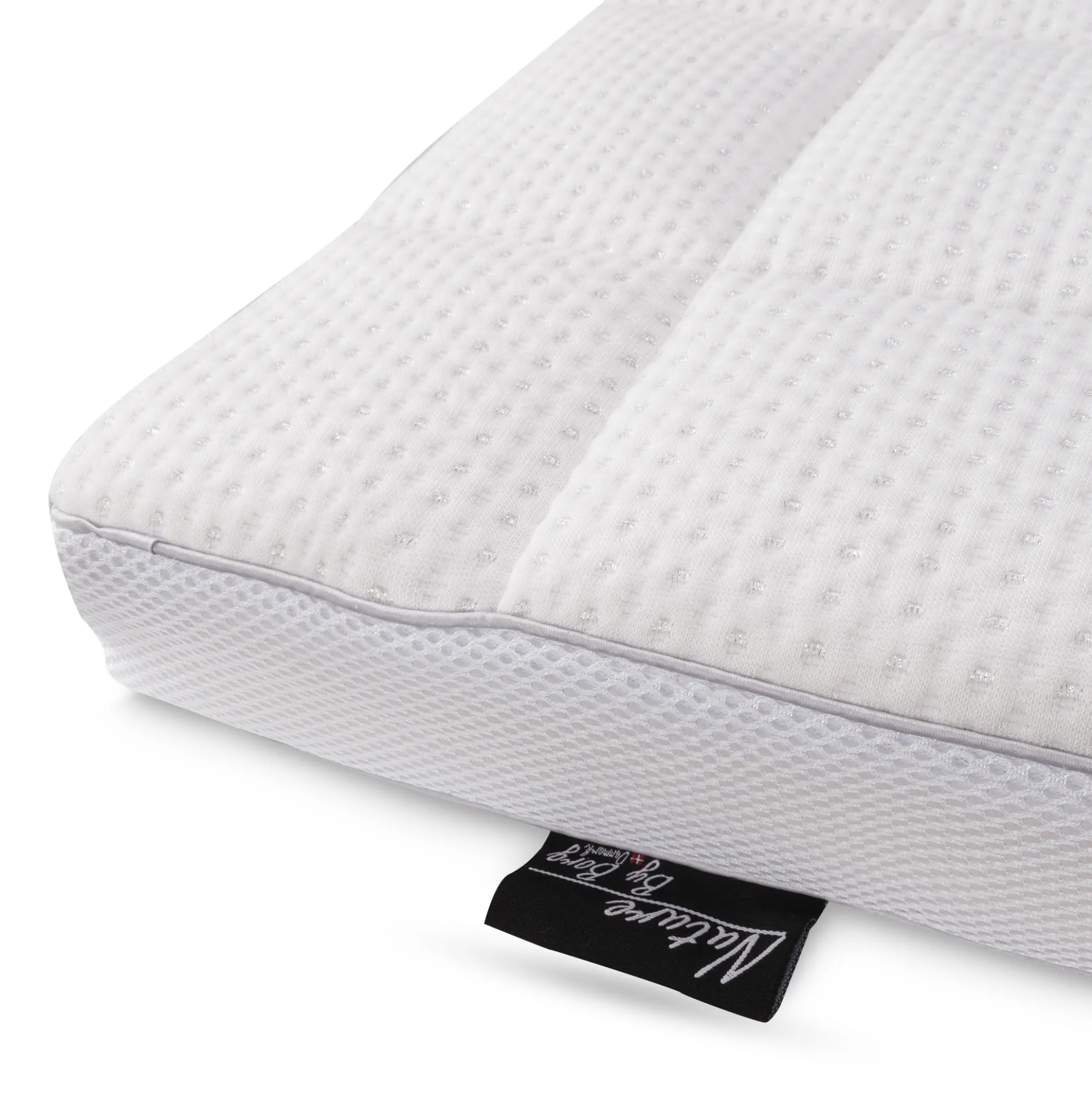 Naturlatex U-split topmadras - 180x200 cm - 7 cm høj - 100% Talalay naturlatex - Nature By Borg