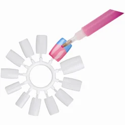 Neglesæt til børn med sten, neglelak og kunstige negle - Diamond art