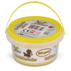Neon gul modellervoks i spand - 500 g voks