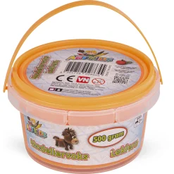 Neon orange modellervoks i spand - 500 g voks