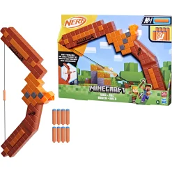 NERF Minecraft bue med 8 N1 patroner - 35 cm
