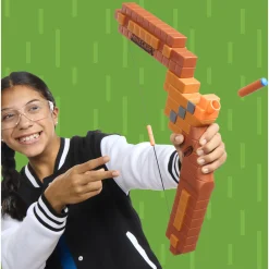 NERF Minecraft bue med 8 N1 patroner - 35 cm
