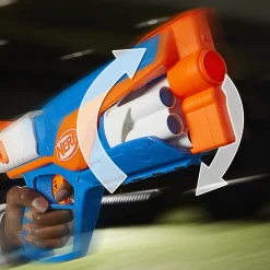 NERF N Series Agility blaster pistol - inkl. 12 patroner